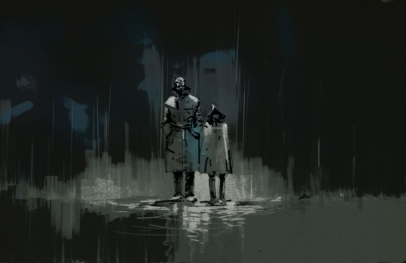 Illustration for article titled The Dark, Moody Metal Gear Art of Ashley Wood